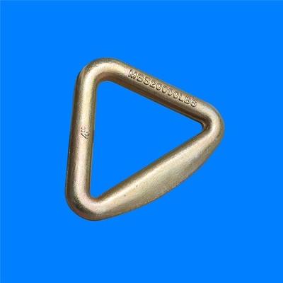 Delta d'attrezzatura forgiato Ring Triangle Ring della cinghia dell'argano dell'hardware della corda