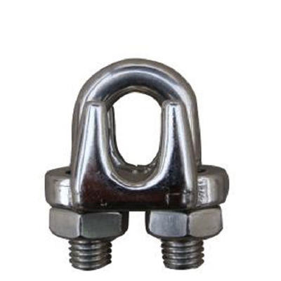 La clip di cavo metallico lucidata Stati Uniti scrive il cavo a macchina di acciaio inossidabile collare 3mm - 76mm