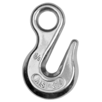 0.16kg - gancio di sollevamento d'attrezzatura M38 di acciaio inossidabile dell'hardware di acciaio inossidabile 1.52kg