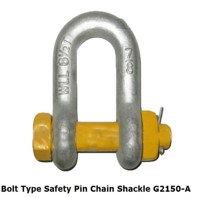 1/4 al dispositivo d'ancoraggio a 3 pollici di Pin Anchor Shackle Crosby Chain della vite di Bolt