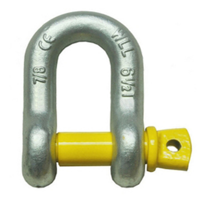 Acciaio legato galvanizzato a 1/4 pollici della vite Pin Chain Shackles ISO9001
