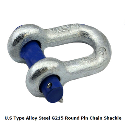 Tipo di Pin Chain Anchor Shackle Galvanized Stati Uniti del giro G215