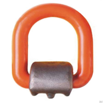 Il acciaio al carbonio ha forgiato la saldatura di D Ring Power Coated G80 in anelli a D con l'involucro