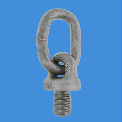 Perno ad occhio galvanizzato di acciaio dolce del carbonio con il collegamento ovale BS4278-2