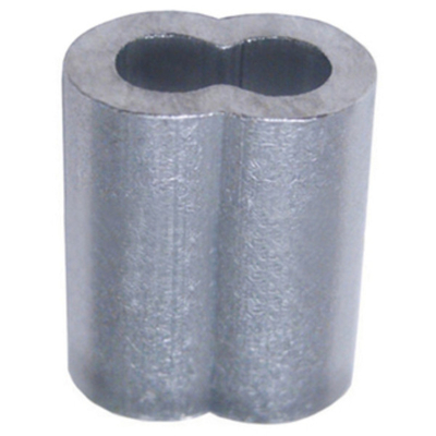 Puntale di alluminio di piegatura Aluminiuml del cavo metallico della clessidra che fonde il tipo degli Stati Uniti