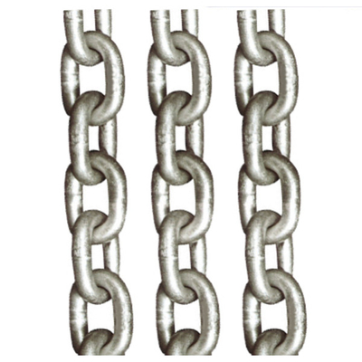M5 a M24 intorno al grado galvanizzato catena a maglie d'acciaio L catena a maglie lunga di 10mm