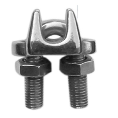 La clip di cavo metallico lucidata Stati Uniti scrive il cavo a macchina di acciaio inossidabile collare 3mm - 76mm