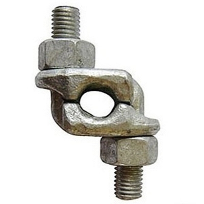 Elettrici galvanizzati cadono i collari del cavo forgiati della clip della presa del pugno per il cavo metallico